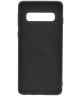 Minim 2-in-1 Samsung Galaxy S10 Hoesje Book Case en Back Cover Zwart