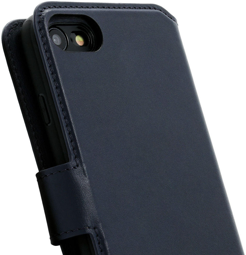 Minim 2-in-1 iPhone SE 2020/2022/8/7 Hoesje Bookcase & Backcover Blauw afbeelding 2
