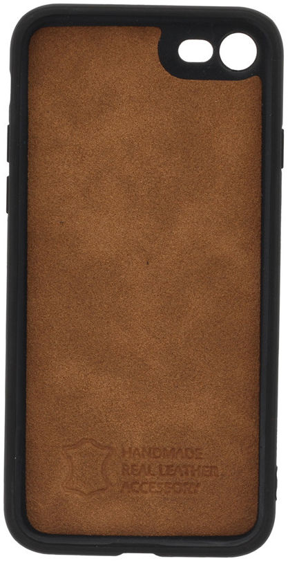 Minim 2-in-1 iPhone SE 2020/2022/8/7 Hoesje Bookcase & Backcover Bruin afbeelding 4