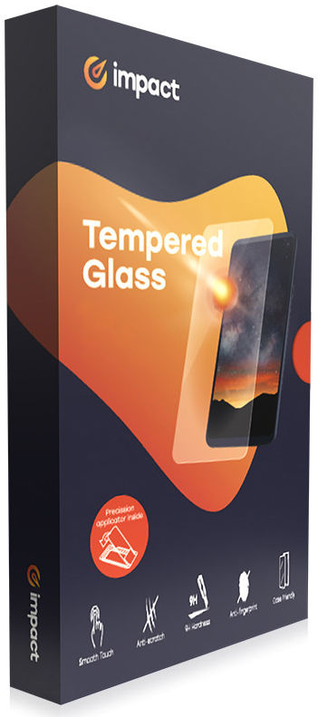 Impact Apple iPhone XR Screenprotector Glass met Montageframe afbeelding 2