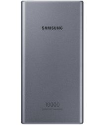 Originele Samsung 25W USB/USB-C Powerbank 10.000 mAh Fast Charge Grijs