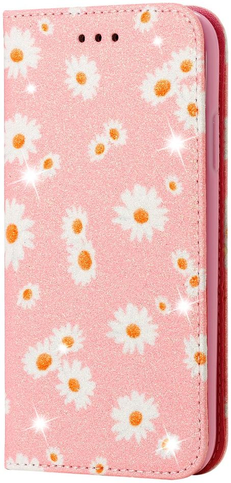 Apple iPhone 11 Pro Portemonnee Hoesje met Bloemen Print Roze afbeelding 6