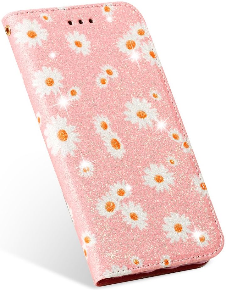 Apple iPhone 11 Pro Portemonnee Hoesje met Bloemen Print Roze afbeelding 8