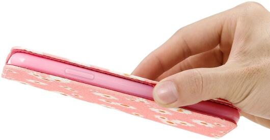 Apple iPhone 11 Pro Portemonnee Hoesje met Bloemen Print Roze afbeelding 12