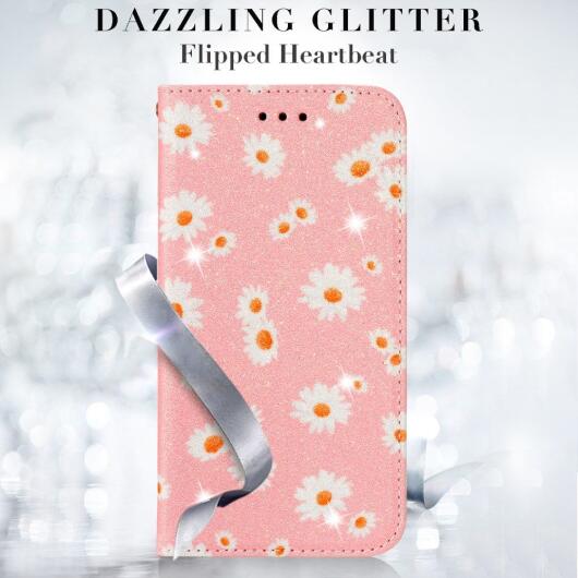 Apple iPhone 11 Pro Portemonnee Hoesje met Bloemen Print Roze afbeelding 4