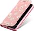 Apple iPhone 11 Pro Portemonnee Hoesje met Bloemen Print Roze afbeelding 9