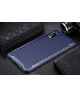 Samsung Galaxy Xcover Pro Geborsteld TPU Hoesje Blauw
