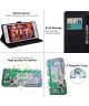 Samsung Galaxy A21s Book Case Hoesje Wallet Print Pandas