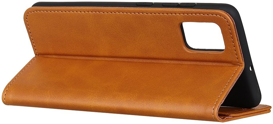 Samsung Galaxy Note 20 Splitleren Portemonnee Hoesje Bruin afbeelding 6