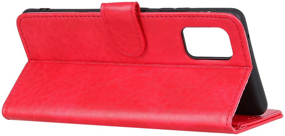Samsung Galaxy Note 20 Hoesje Portemonnee Book Cover Rood afbeelding 7
