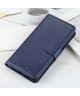 Samsung Galaxy Note 20 Hoesje Portemonnee Book Cover Blauw