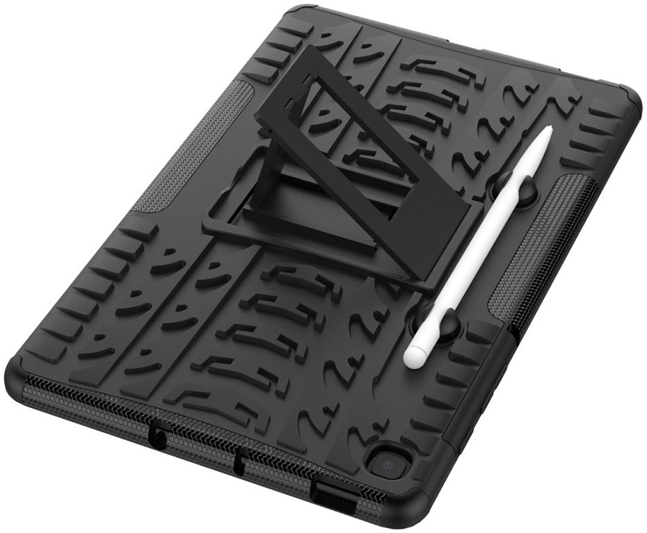 Samsung Galaxy S6 Lite Hybride Kickstand Hoes Zwart afbeelding 6