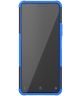 Sony Xperia II Hybride Hoesje met Kickstand Blauw