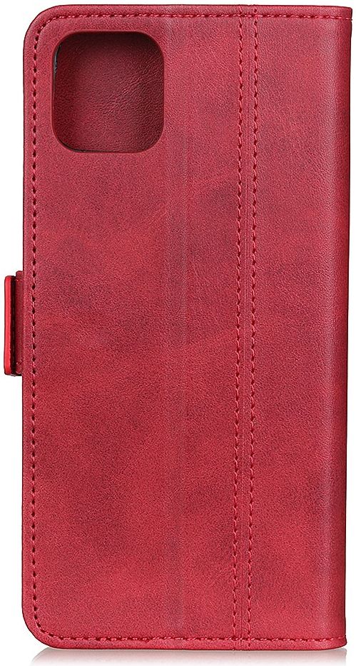 Huawei Y5p Hoesje Portemonnee Hoesje Rood afbeelding 5