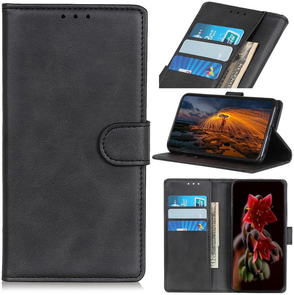 Huawei P Smart 2020 Hoesje Wallet Book Case Zwart afbeelding 13
