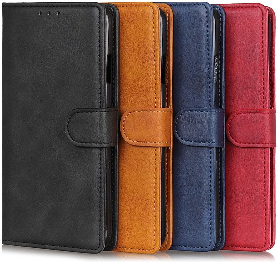 Huawei P Smart 2020 Hoesje Wallet Book Case Zwart afbeelding 4
