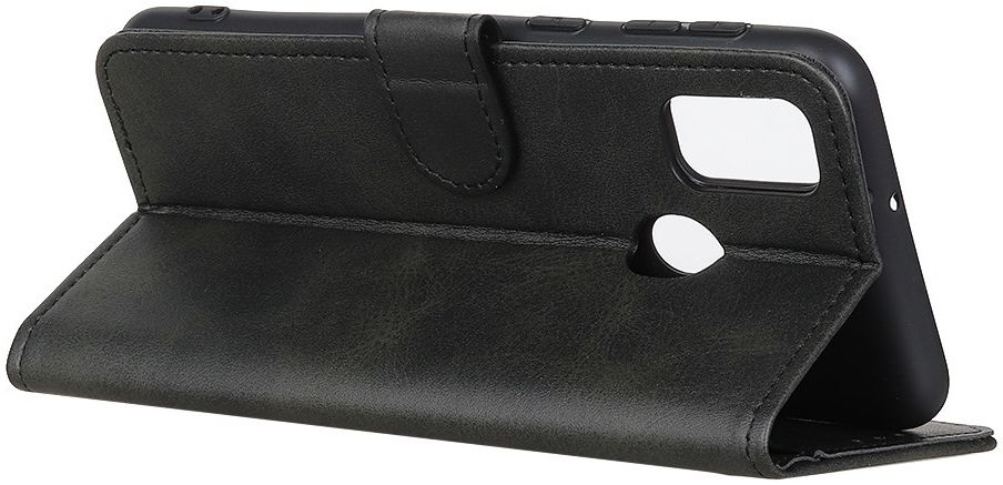 Huawei P Smart 2020 Hoesje Wallet Book Case Zwart afbeelding 7