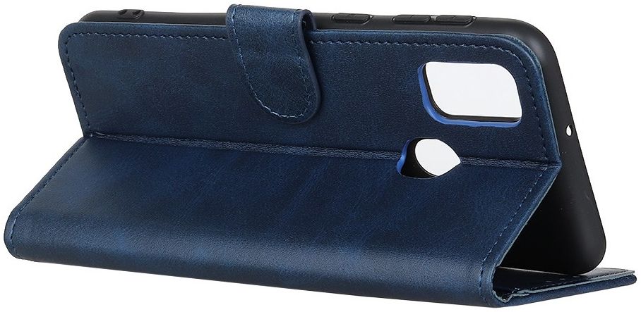 Huawei P Smart 2020 Hoesje Wallet Book Case Blauw afbeelding 6