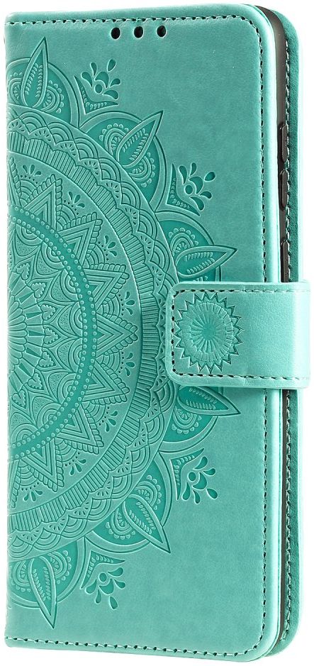 Huawei P Smart 2020 Portemonnee Hoesje Met Mandala Groen afbeelding 4