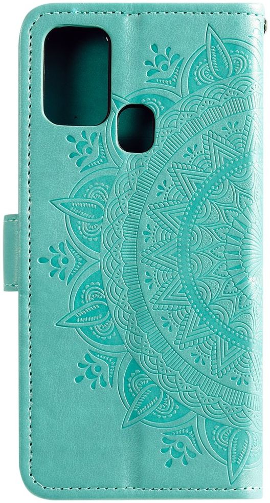 Huawei P Smart 2020 Portemonnee Hoesje Met Mandala Groen afbeelding 5