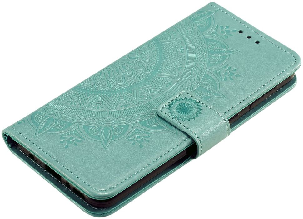 Huawei P Smart 2020 Portemonnee Hoesje Met Mandala Groen afbeelding 7