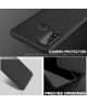 Huawei P Smart 2020 Hoesje Twill Slim Texture Back Cover Zwart