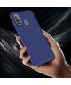 Huawei P Smart 2020 Hoesje Twill Slim Texture Back Cover Blauw