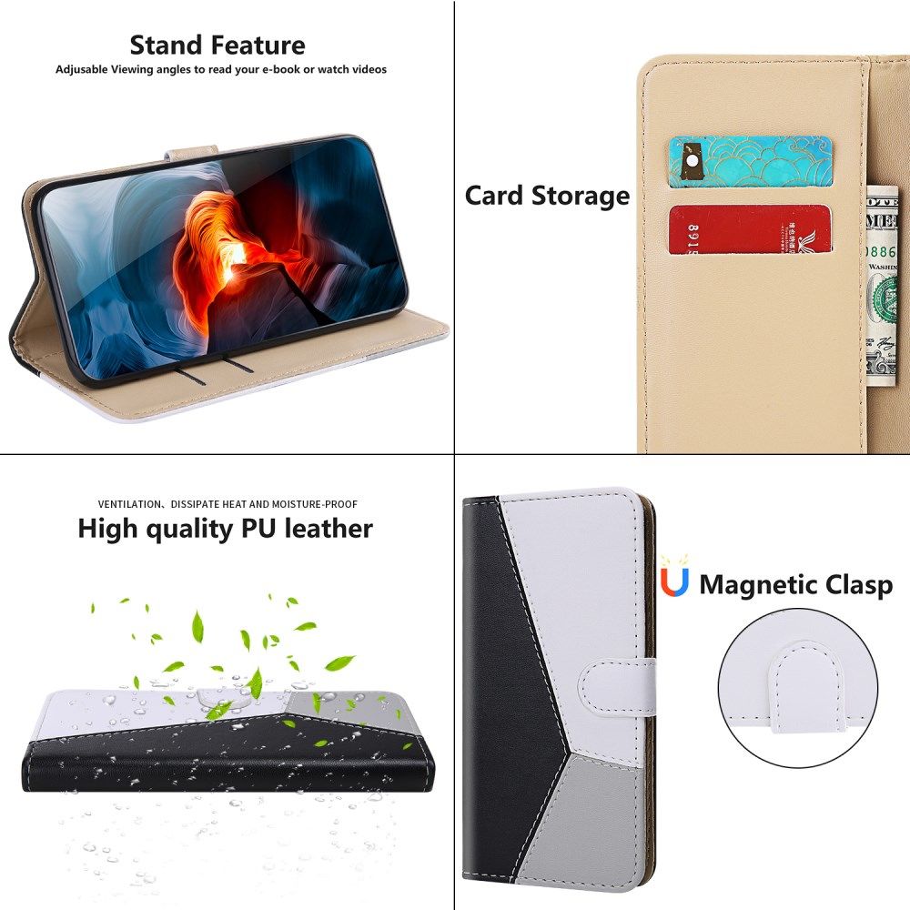 Huawei Y5p Hoesje Wallet Book Case Voor Pasjes Zwart afbeelding 8