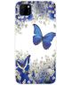 Huawei Y5p TPU Back Cover Met Vlinder Print