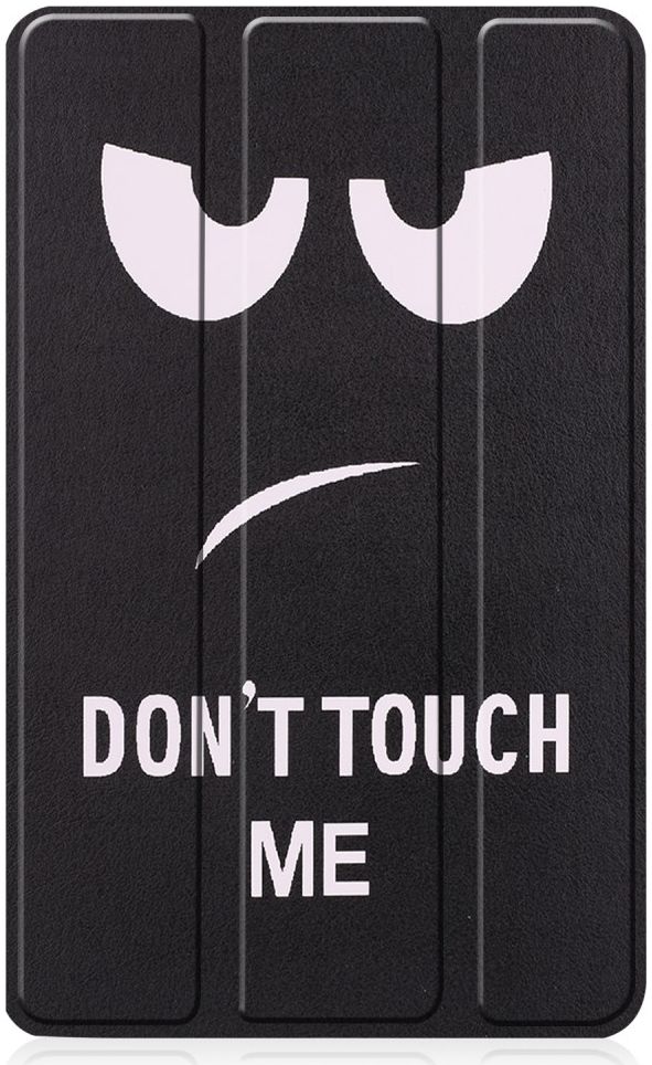Lenovo Tab M7 Hoesje Portemonnee met Don't Touch Me Print afbeelding 2