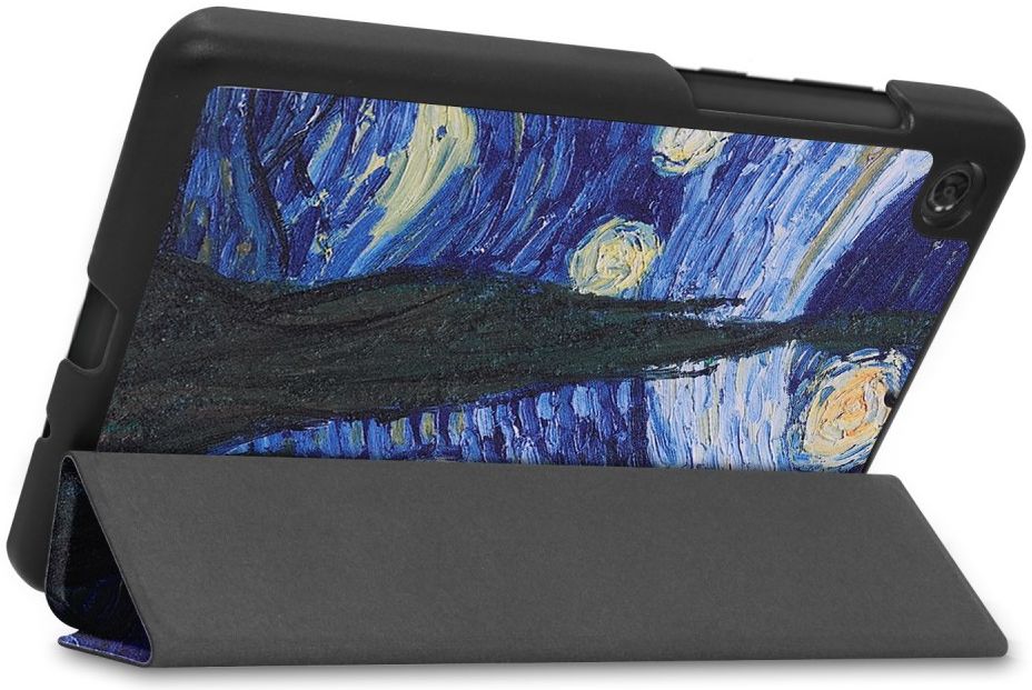 Lenovo Tab M7 Hoesje Portemonnee met Starry Night Print afbeelding 4