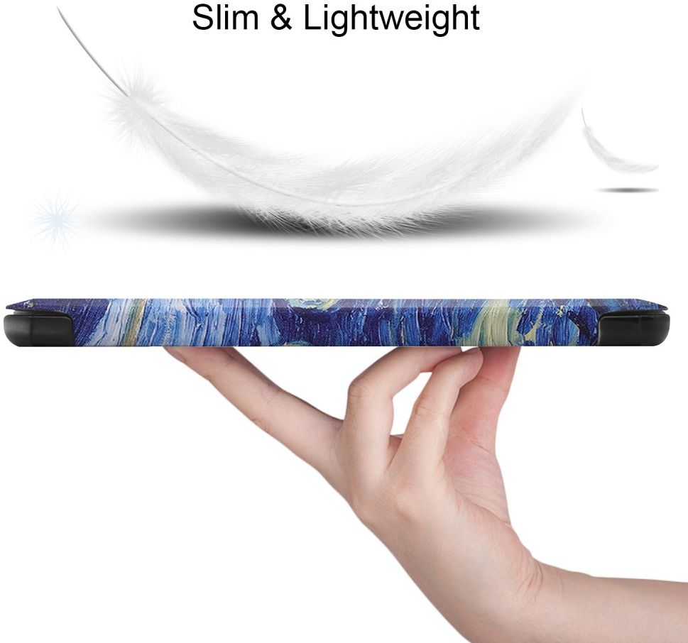 Lenovo Tab M7 Hoesje Portemonnee met Starry Night Print afbeelding 8
