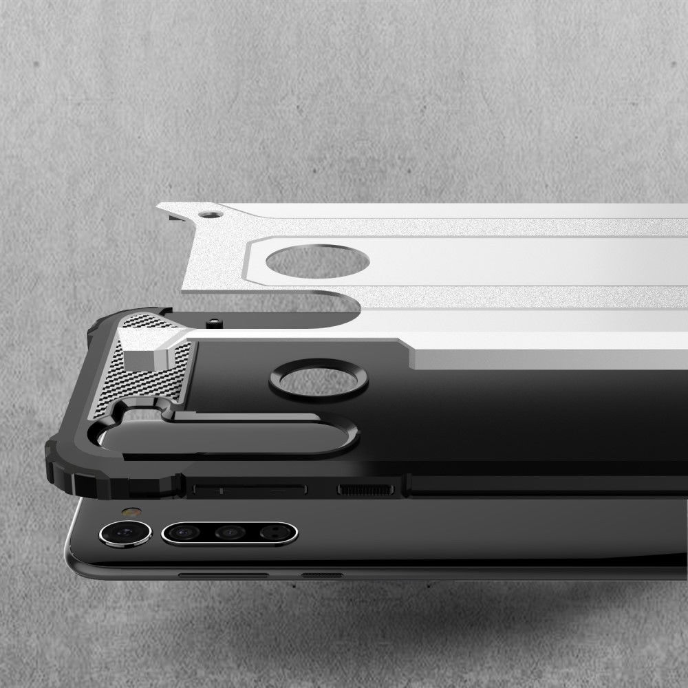 Motorola Moto G Pro Hoesje Shock Proof Hybride Back Cover Rood afbeelding 8
