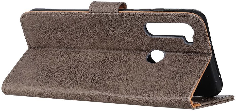 KHAZNEH Motorola Moto G Pro Hoesje Portemonnee Book Case Grijs afbeelding 6