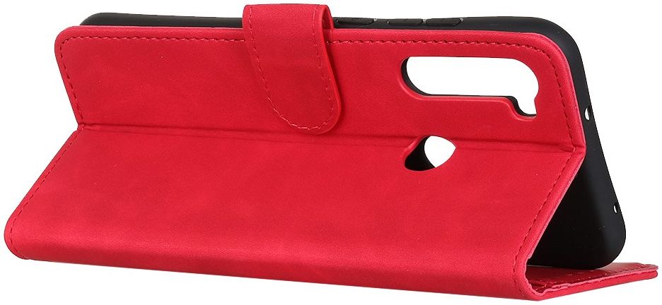 Motorola Moto G Pro Book Case Hoesje Portemonnee Retro Rood afbeelding 7