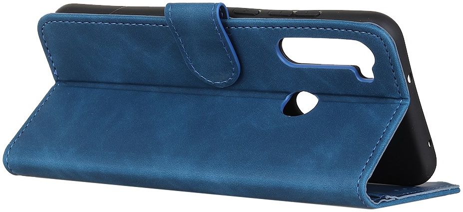 KHAZNEH Motorola Moto G Pro Hoesje Retro Wallet Book Case Blauw afbeelding 3