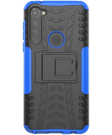 Motorola Moto G Pro Robuust Hybride Hoesje Blauw Hoesjes