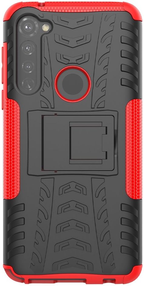 Motorola Moto G Pro Robuust Hybride Hoesje Rood afbeelding 1