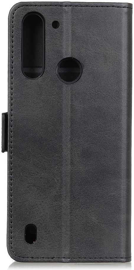 Motorola Moto G8 Power Lite Hoesje Portemonnee Zwart afbeelding 3
