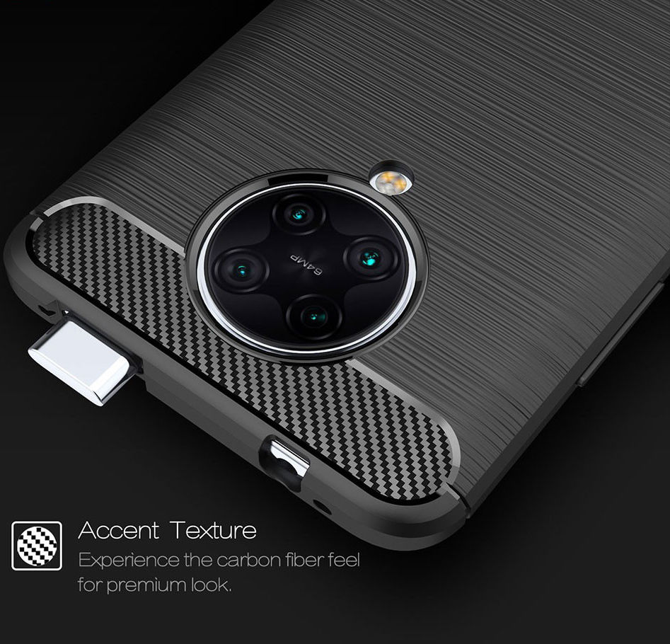 Xiaomi Poco F2 Pro Hoesje Geborsteld TPU Blauw afbeelding 9