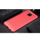 Xiaomi Redmi Note 9S / Note 9 Pro Geborsteld TPU Hoesje Rood