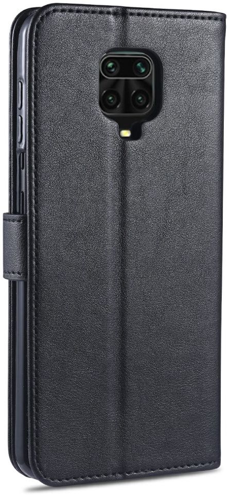 Xiaomi Redmi Note 9S / Note 9 Pro Portemonnee Stand Hoesje Zwart afbeelding 3