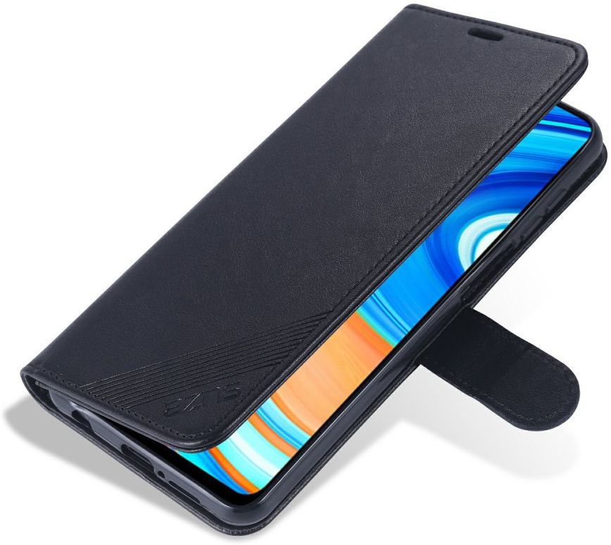 Xiaomi Redmi Note 9S / Note 9 Pro Portemonnee Stand Hoesje Zwart afbeelding 4