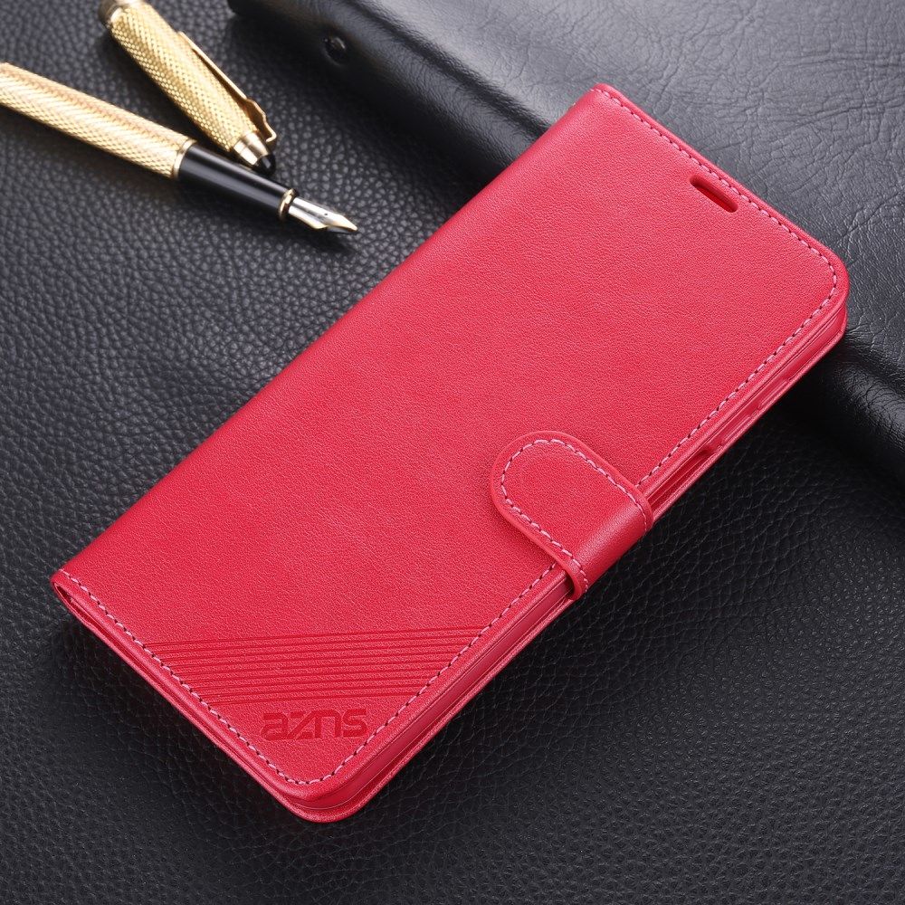 Xiaomi Redmi Note 9S / Note 9 Pro Portemonnee Stand Hoesje Rood afbeelding 5