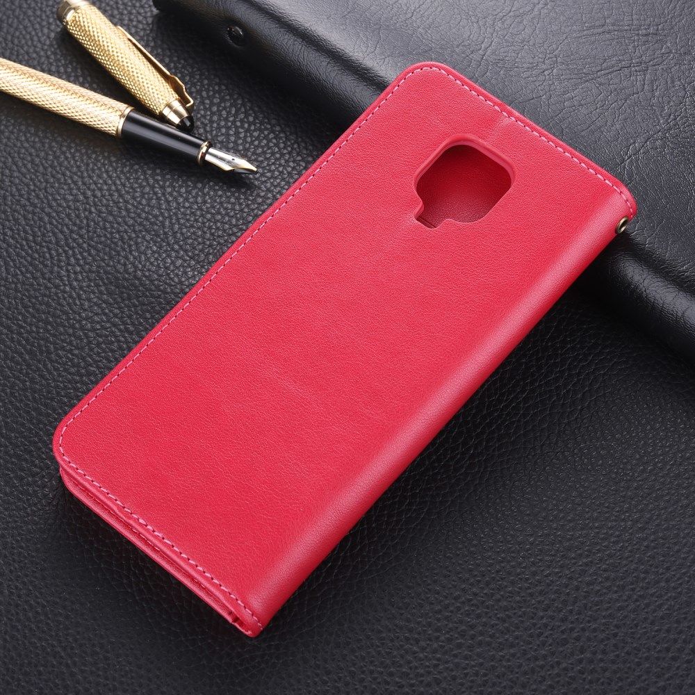 Xiaomi Redmi Note 9S / Note 9 Pro Portemonnee Stand Hoesje Rood afbeelding 6