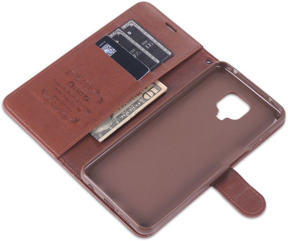 Xiaomi Redmi Note 9S / Note 9 Pro Portemonnee Stand Hoesje Bruin afbeelding 13