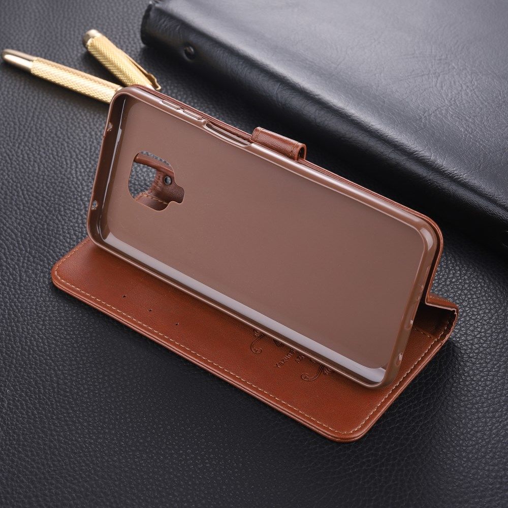 Xiaomi Redmi Note 9S / Note 9 Pro Portemonnee Stand Hoesje Bruin afbeelding 7