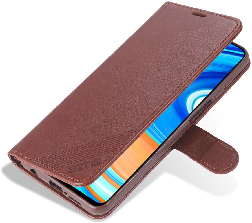 Xiaomi Redmi Note 9S / Note 9 Pro Portemonnee Stand Hoesje Bruin afbeelding 10