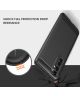 Xiaomi Mi Note 10 Lite Geborsteld TPU Hoesje Zwart