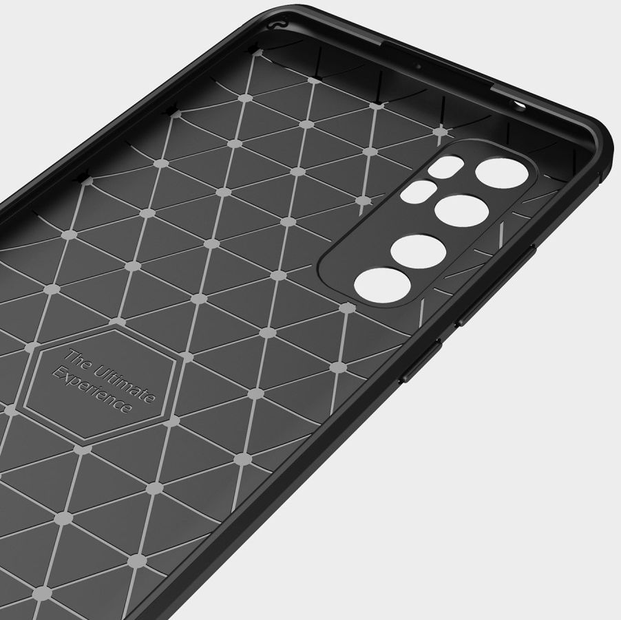 Xiaomi Mi Note 10 Lite Geborsteld TPU Hoesje Zwart afbeelding 10